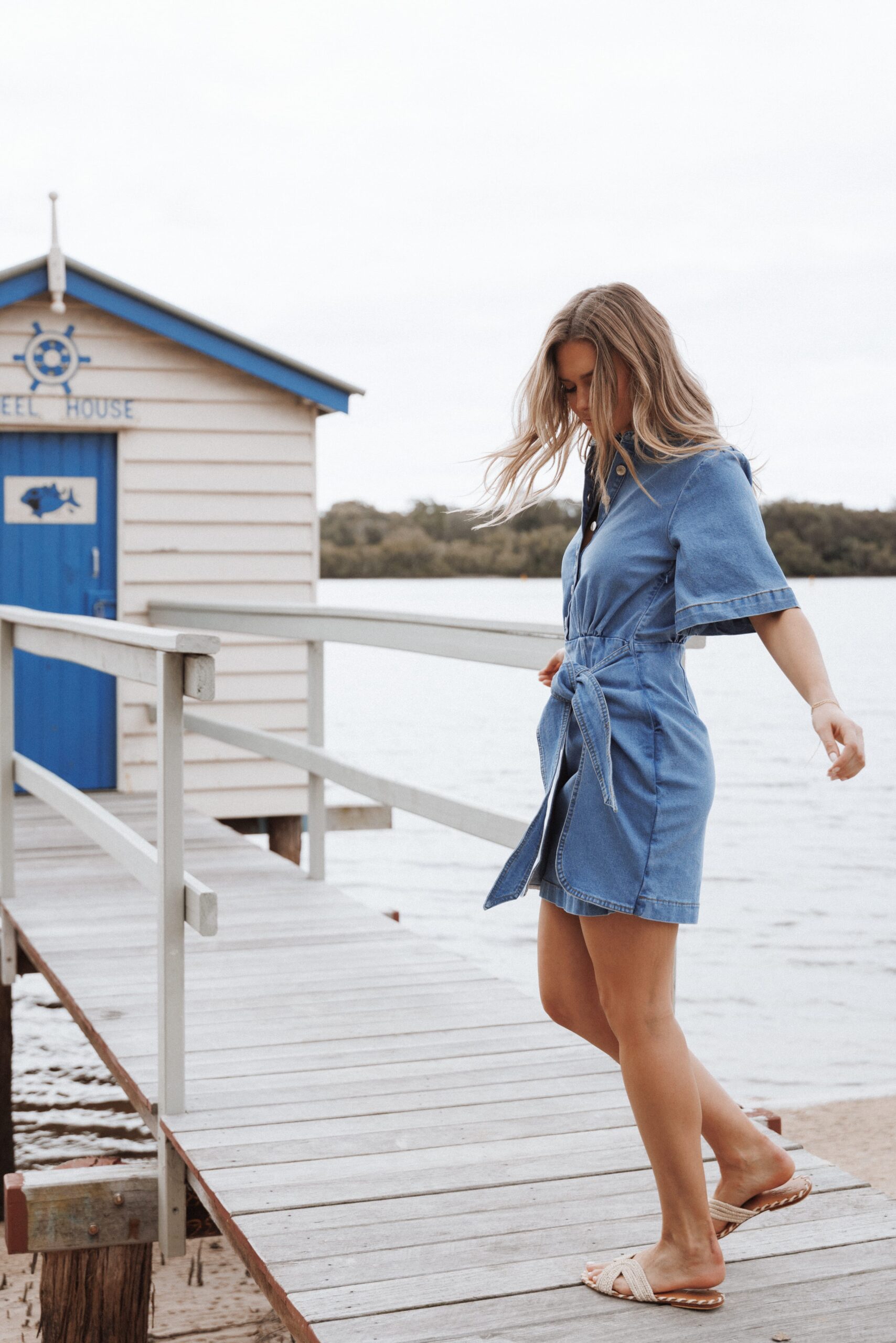 leyton mini dress denim chambray leyton mini dress denim chambray