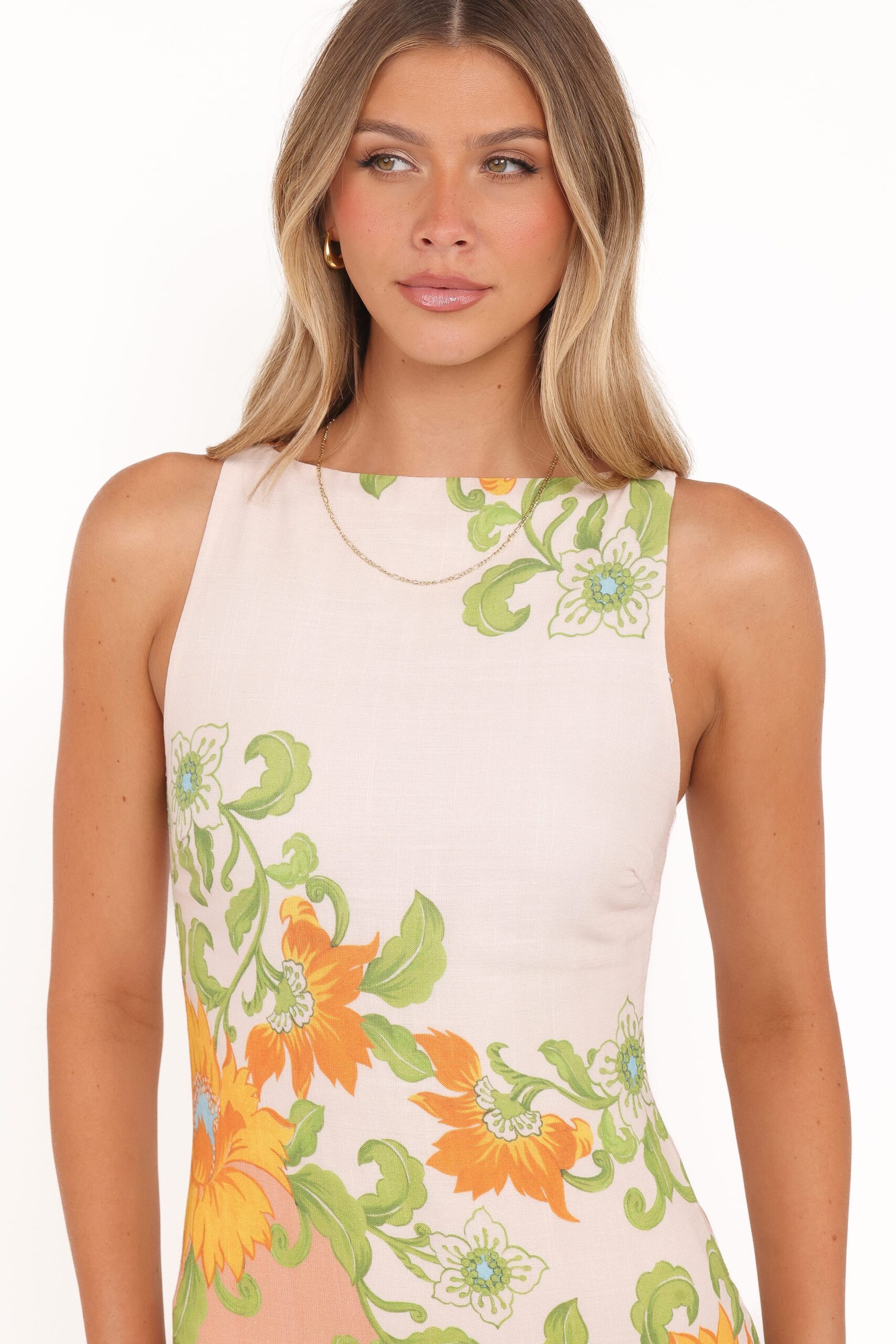 noriko shift mini dress yellow spring floral noriko shift mini dress yellow spring floral