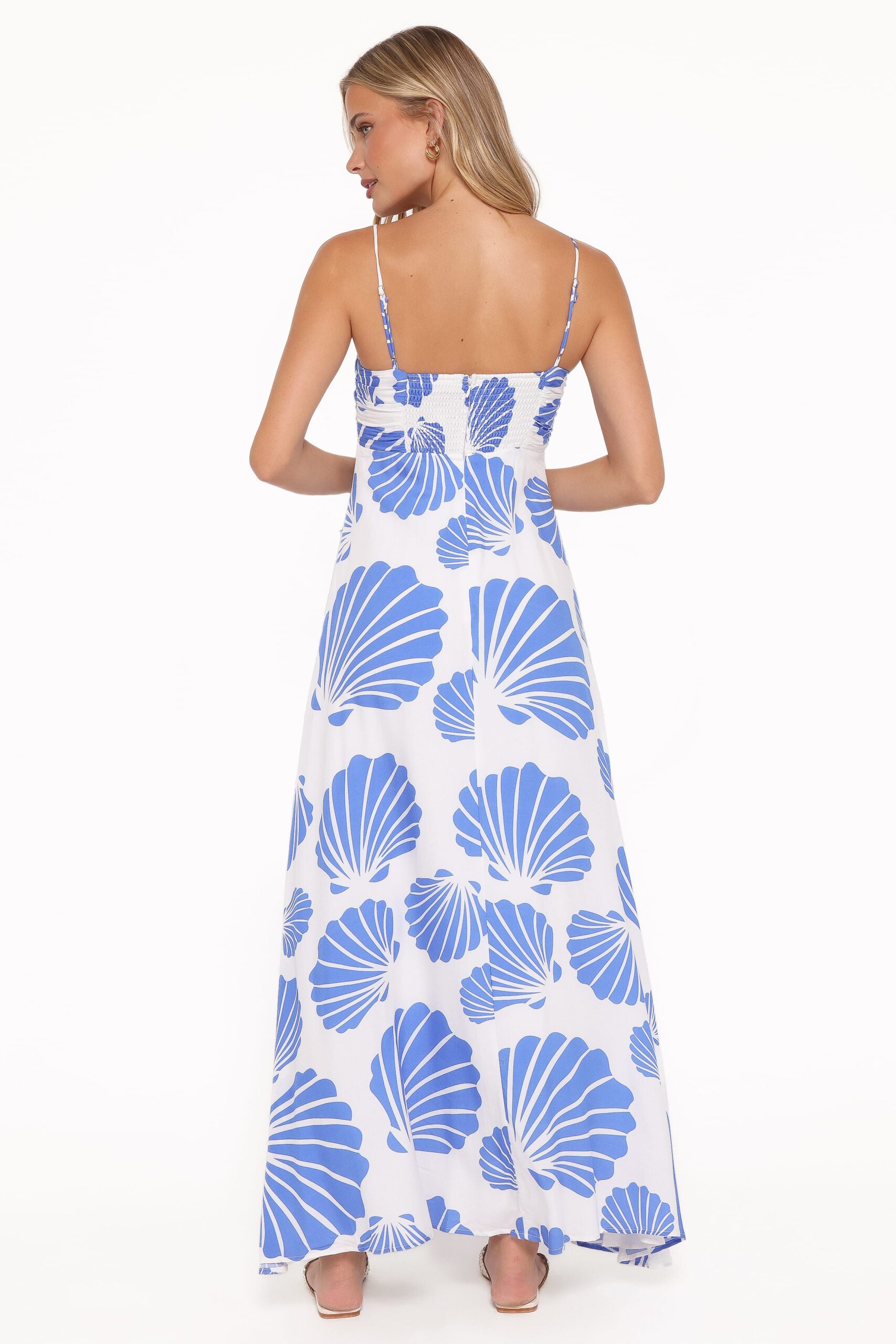 tyla maxi dress blue shell tyla maxi dress blue shell