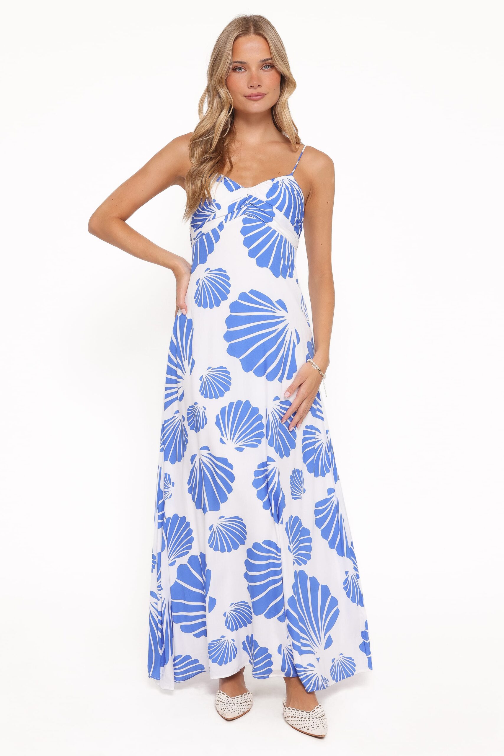 tyla maxi dress blue shell tyla maxi dress blue shell