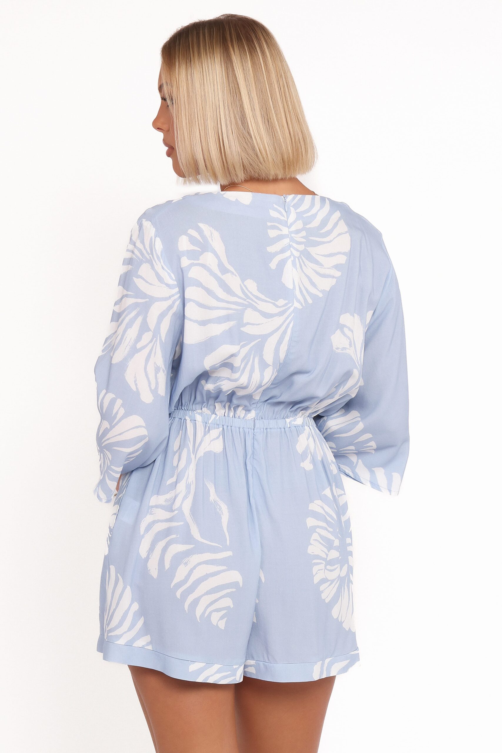 tiff romper shell print tiff romper shell print