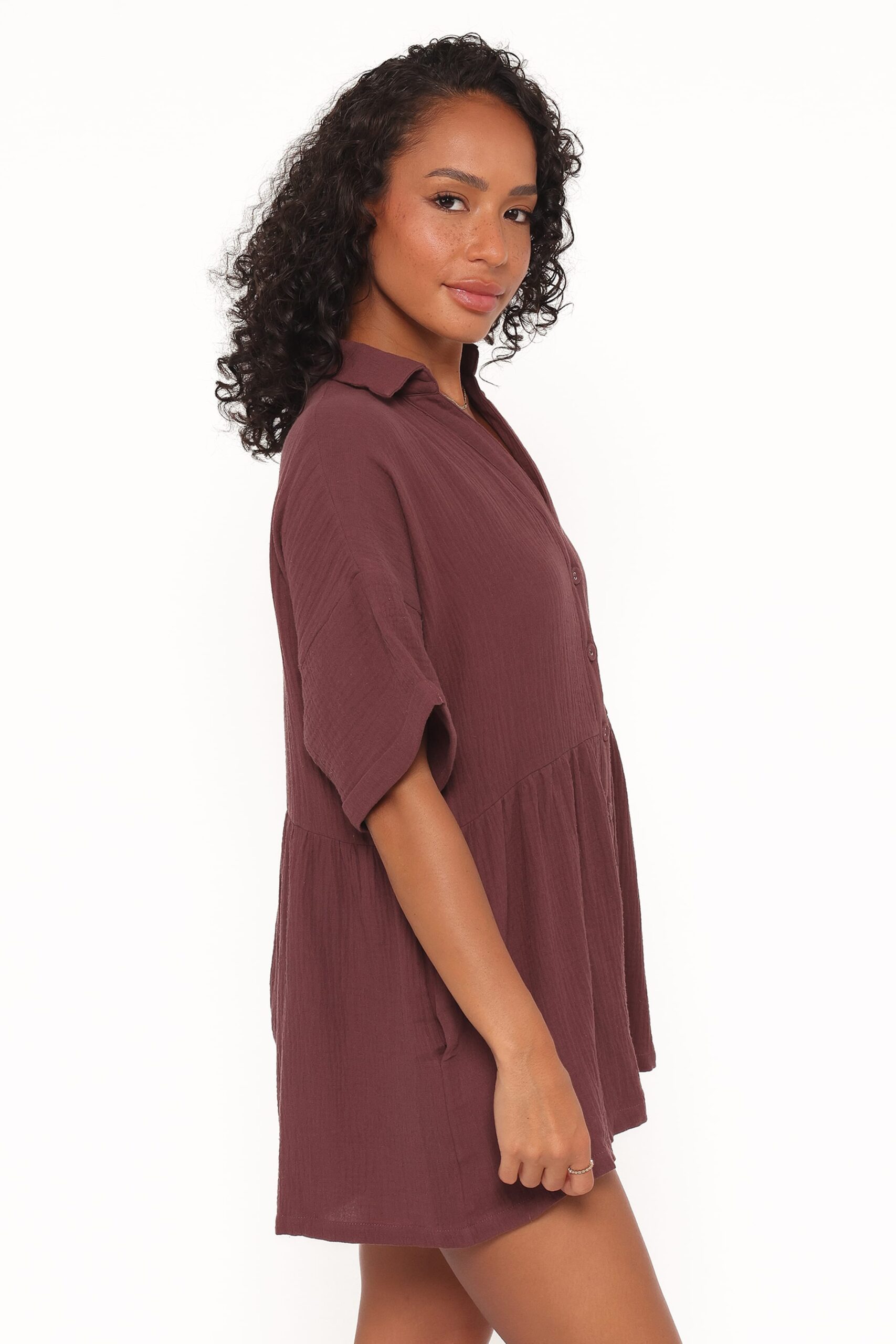 winny romper chocolate winny romper chocolate