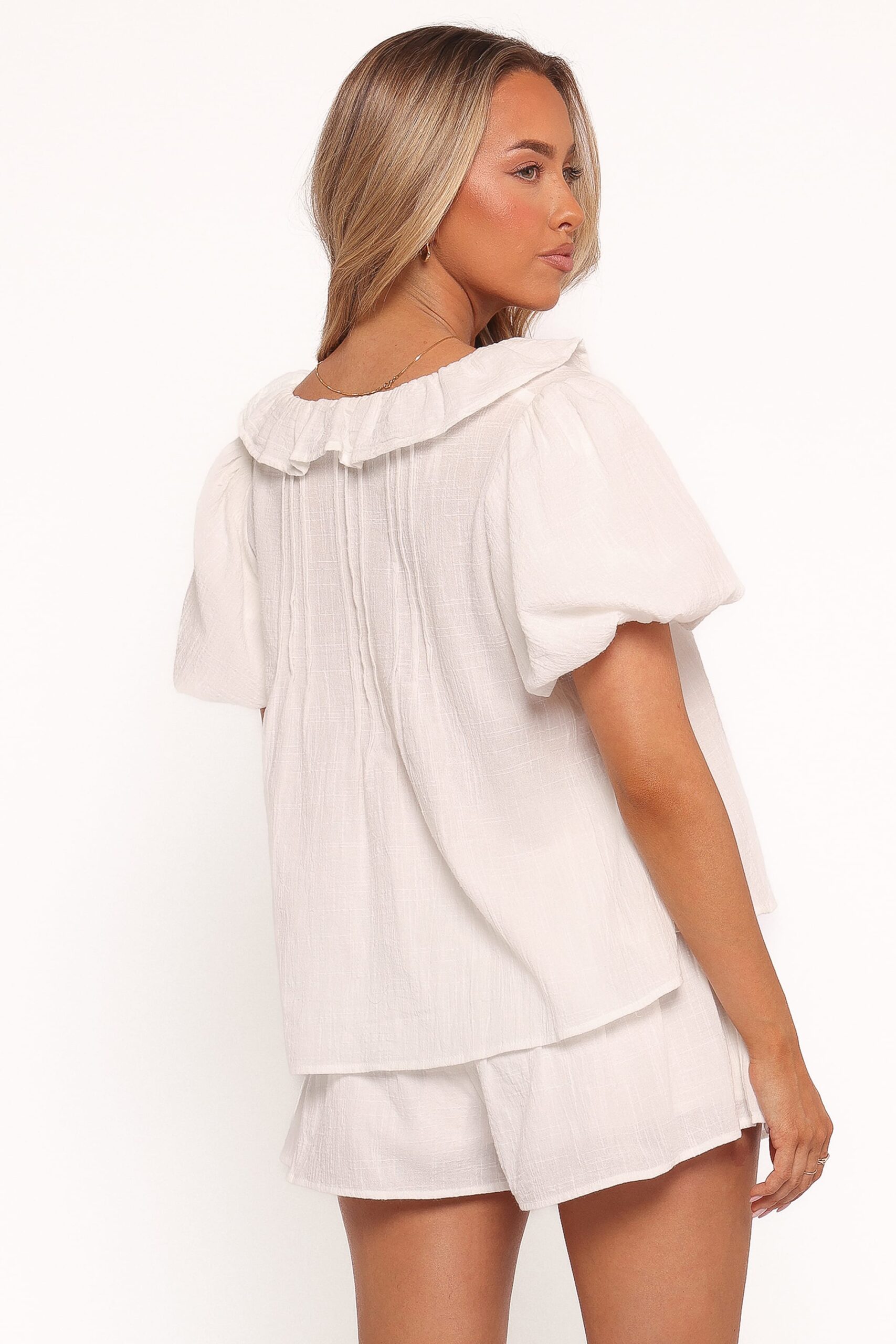 felicity short set white felicity short set white