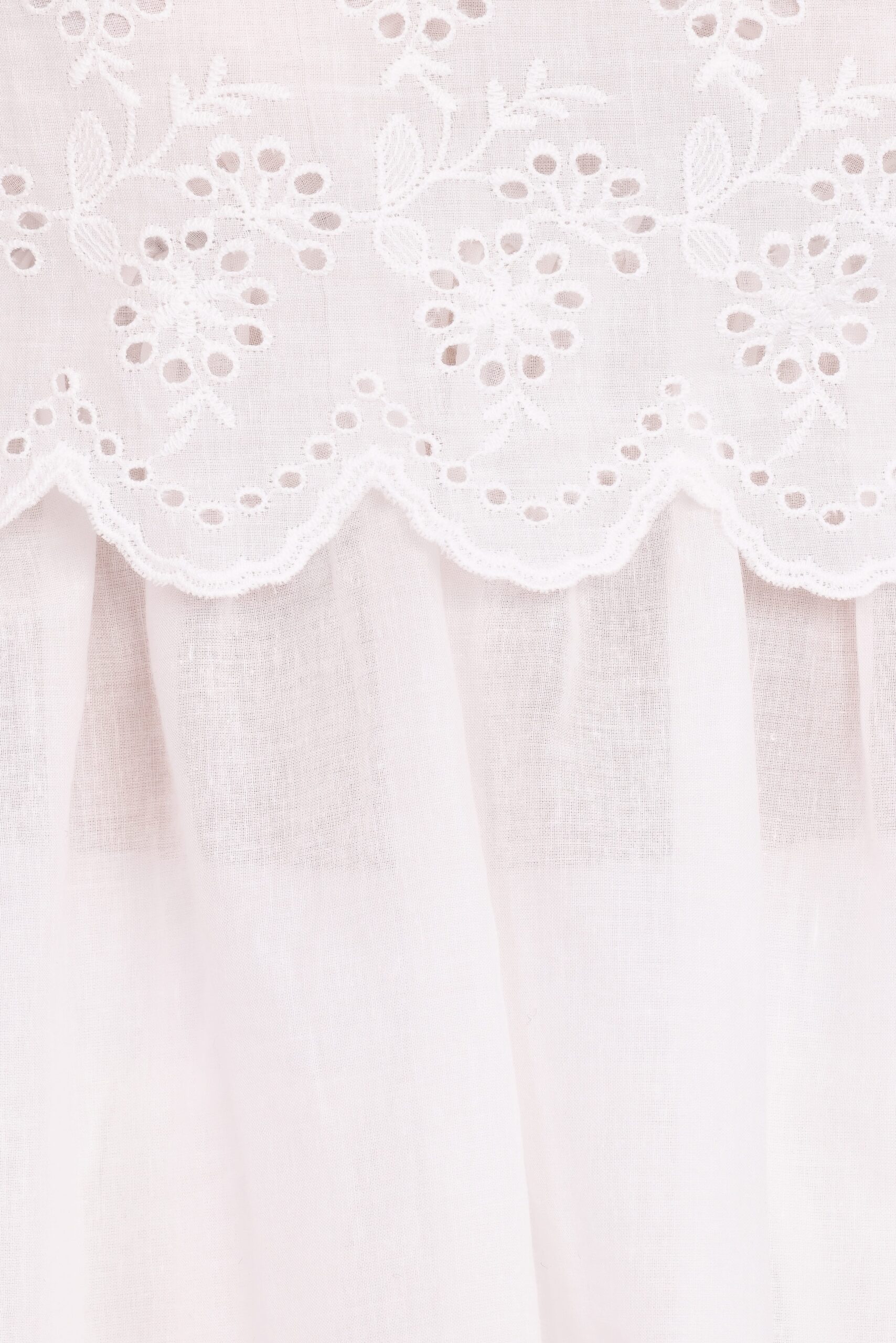 zera eyelet top white zera eyelet top white
